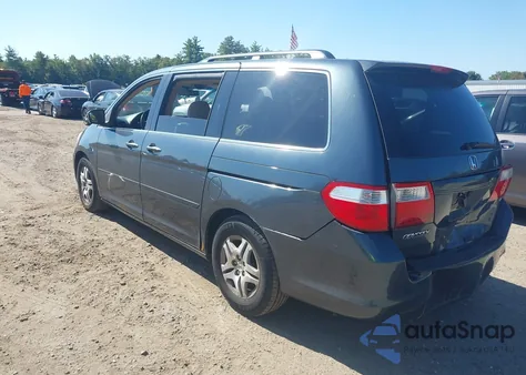 2006 Honda Odyssey Ex-L from USA, damaged, VIN 5FNRL38666B448715